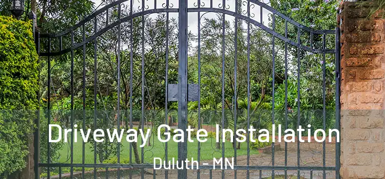 Driveway Gate Installation Duluth - MN